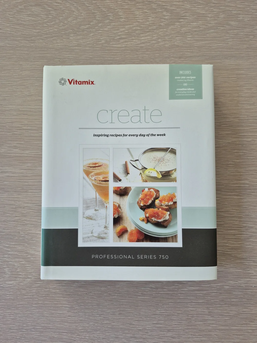 Create Cookbook - Professional Series 750_ Hardcover